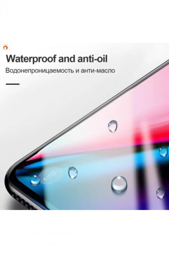 Heartz Samsung Galaxy A50 Siyah Temperli Cam Full Ekran Koruyucu - 5