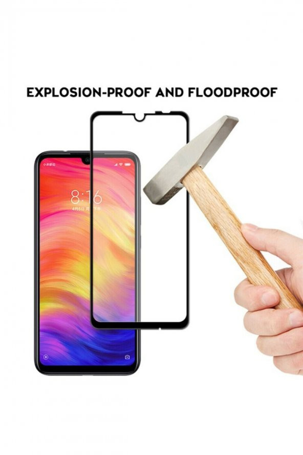 Heartz Huawei P30 Lite Siyah Temperli Cam Full Ekran Koruyucu