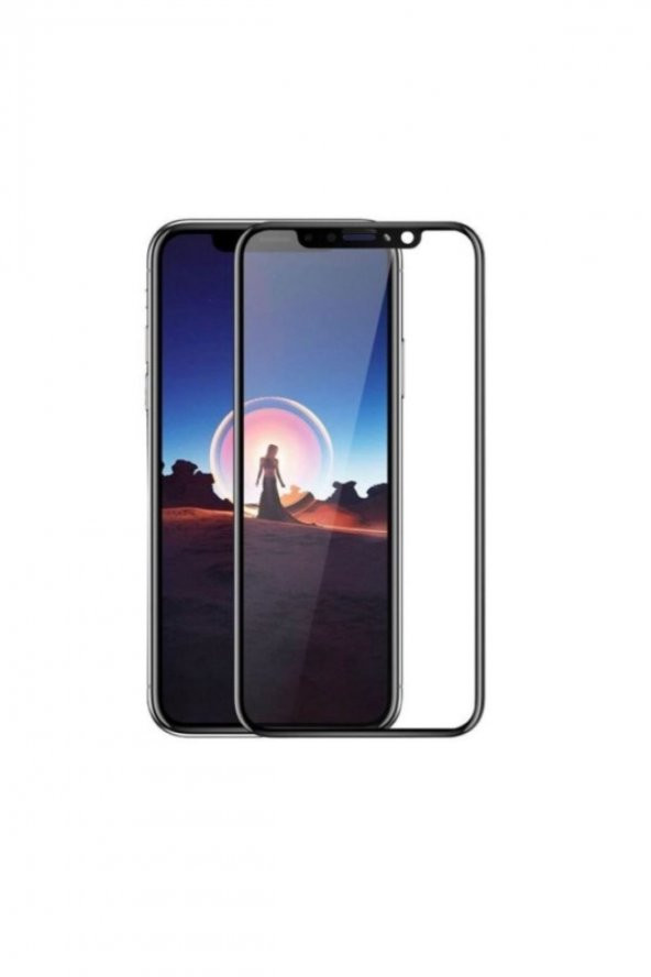 Heartz Apple İphone 11 Pro Max Siyah Temperli Cam Full Ekran Koruyucu