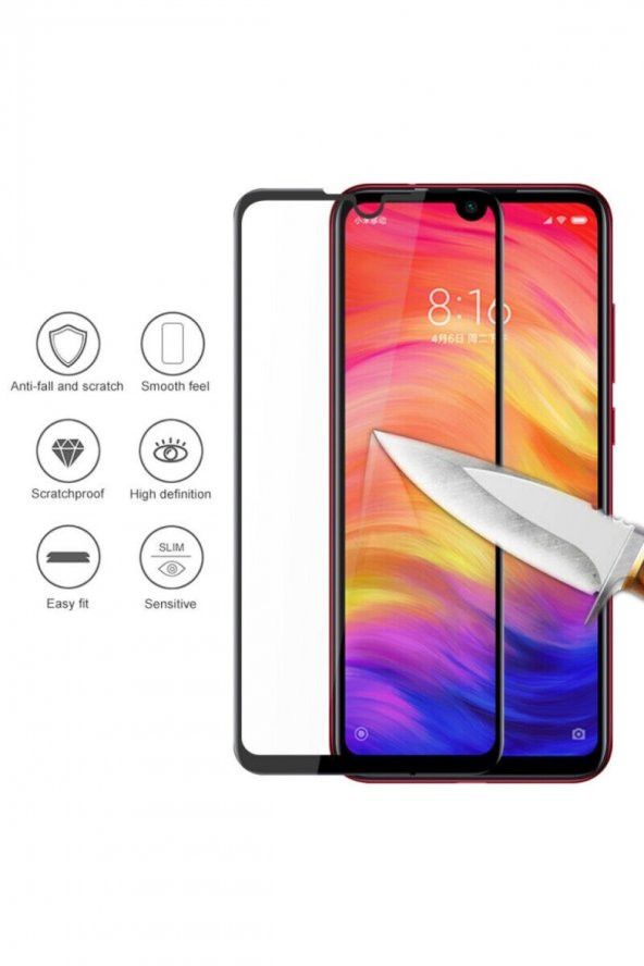 Heartz Realme 6 Pro Siyah Temperli Cam Full Ekran Koruyucu - 5