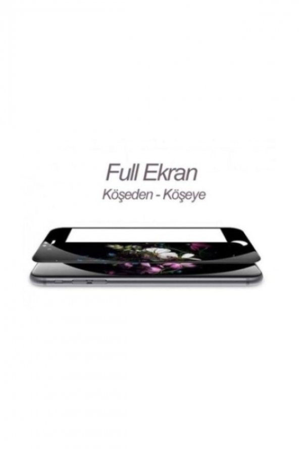 Heartz Apple İphone 8 Plus Siyah Temperli Cam Full Ekran Koruyucu - 3