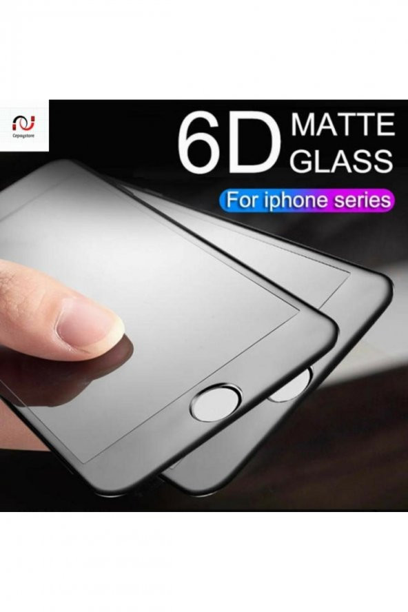 Heartz Apple İphone 8 Plus Siyah Temperli Cam Full Ekran Koruyucu - 4