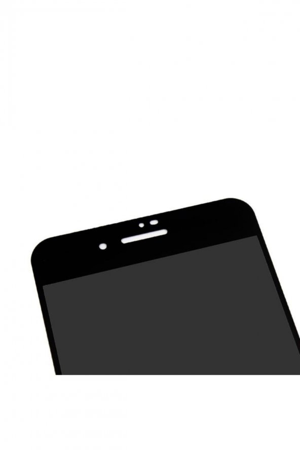 Iphone 6s Plus 6d Kavisli Temperli Hayelet Ekran Koruyucu (renk -siyah) Kırılmaz Cam - 3