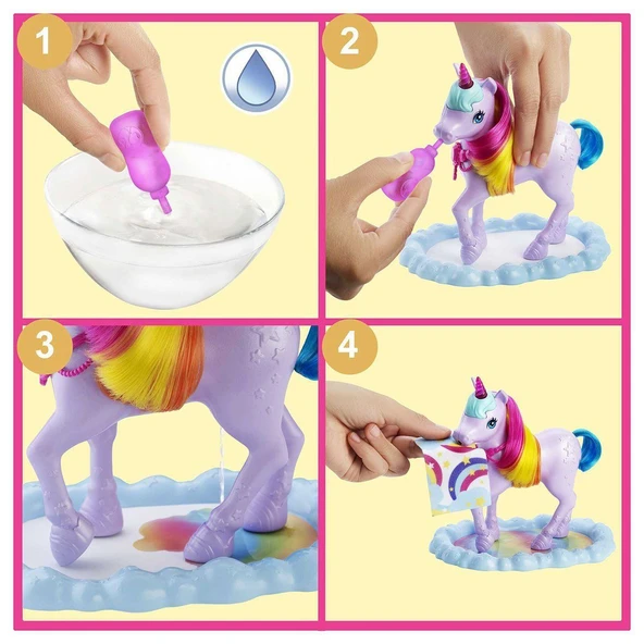 GTG01 Barbie, Bebek ve Tek Boynuzlu At, Dreamtopia Hayaller Ülkesi - 6