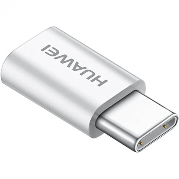 Huawei Micro USB & Type-C Dönüştürücü Beyaz Orijlnal Kutulu Ürün - 3