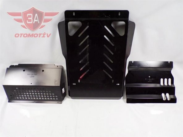 Mitsubishi L200 SU Motor Alt Muhafaza 3 Parça 2015-2019 Model