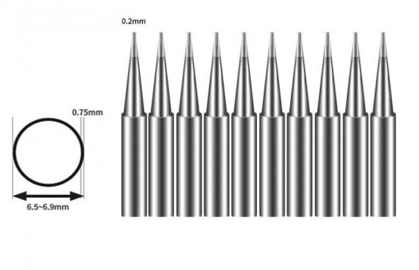 Bakon 600-LB Yedek Havya Ucu ( 0,2mm ) ( BK90-60-863-881 Modelleriyle uyumlu )