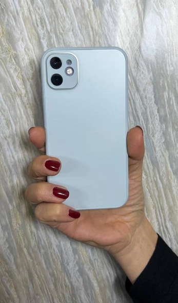 İphone 13 Pro Max Mat Cam Elektro Kamera Korumalı Kılıf - 2