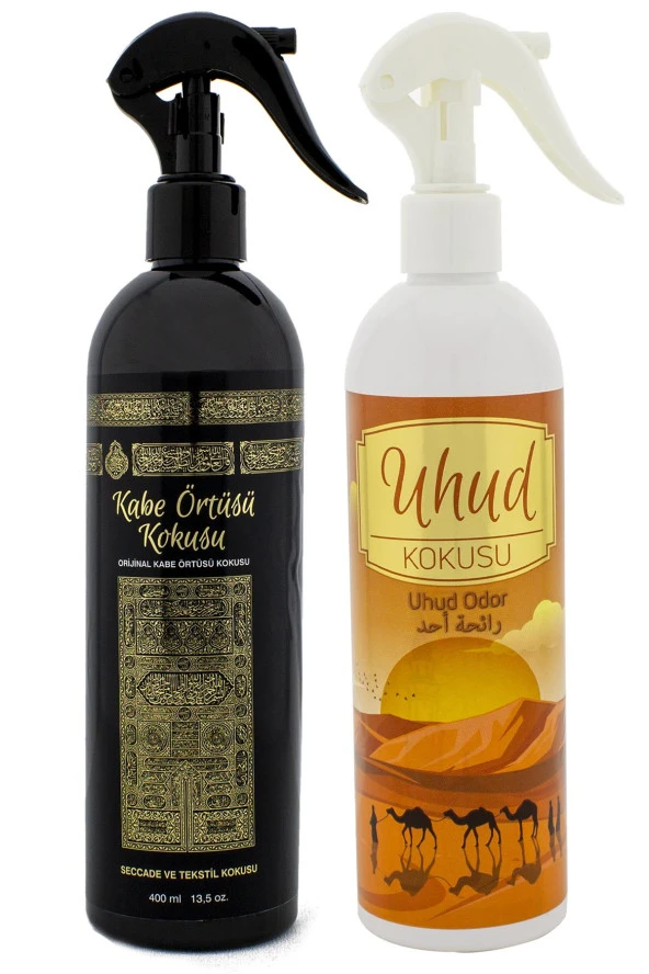 Kabe Örtüsü Ve Uhud Kokusu Sprey 400 Ml. Beyaz - Resim 2