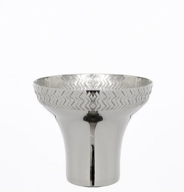 Vitale Desenli Küçük Dekoratif Obje Silver 22X20CM AK.JA0047