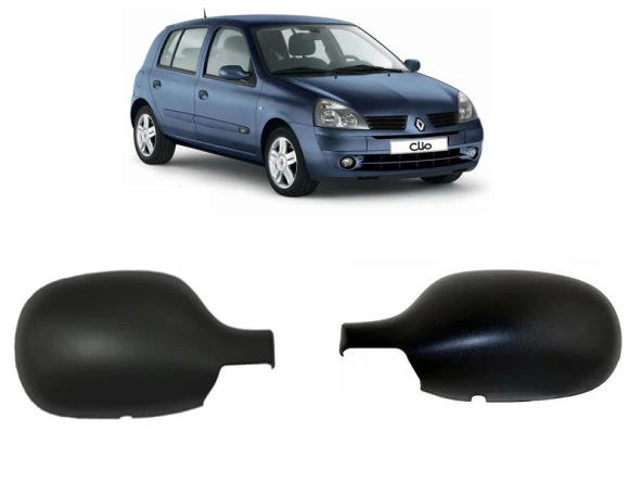 Renault Clio 2 Ayna Kapağı Siyah