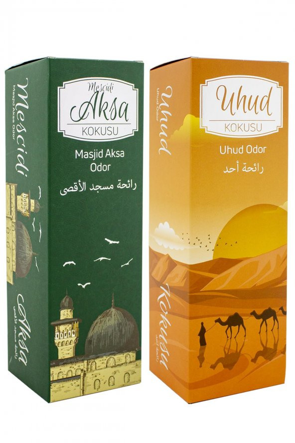 Mescidi Aksa Ve Uhud Kokusu Sprey 400 Ml. Beyaz