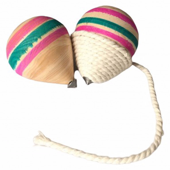 AHŞAP DÖNEN TOPAÇ NOSTALJİ OYUNCAK 2 ADET