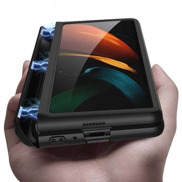 Galaxy Z Fold 2 Kılıf Zore M-Magnet Kılıf - 8