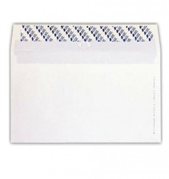 Asil Doğan Buklet Mektup Zarf (500 lü) Extra Silikonlu 11.4x16.2 110 GR