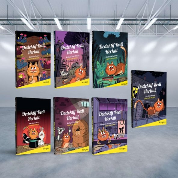 Tonguç Akademi Dedektif Kedi Serisi 7 kitap - 1