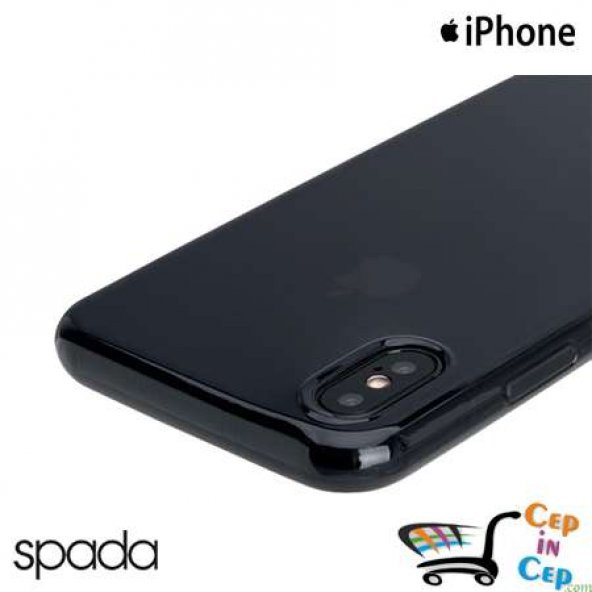 iPhone X MAX Spada Ultra İnce Termoplastik Silikon Kılıf - 5