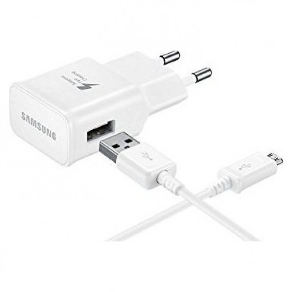 SAMSUNG TA20 ORİJİNAL MİCRO USB HIZLI ŞARJ TAKIMI - 2