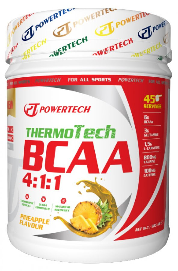 PowerTech ThermoTech Bcaa 4:1:1 585 Gr Ananas Aromalı