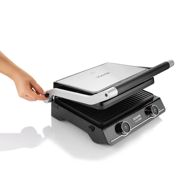 Schafer Gusto Grill Izgara Ve Tost Makinesi-Inox - 8