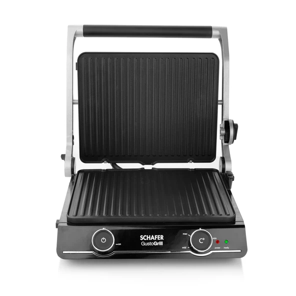 Schafer Gusto Grill Izgara Ve Tost Makinesi-Inox - 11