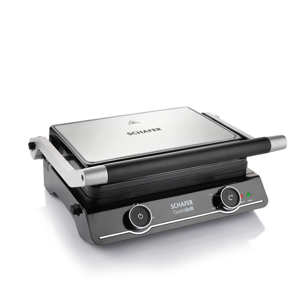 Schafer Gusto Grill Izgara Ve Tost Makinesi-Inox - 4