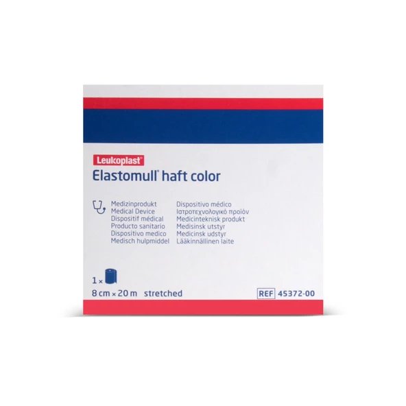 Elastomull Haft LF Bsn  Fiksasyon Bandajı 8cm x 20m Mavi - 5