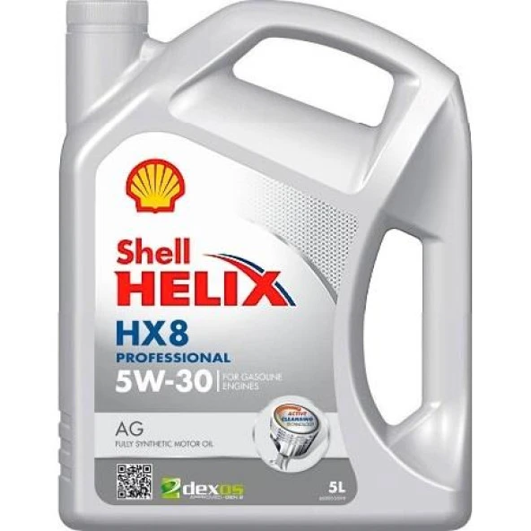 SHELL HELİX HX8 AG 5W30 5 L-DEXOS 1 GEN2/FORD WSS-M2C946-B1