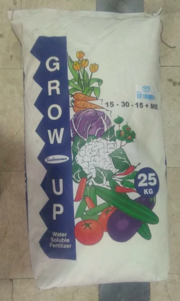 Grow Up 15 30 15 + ME NPK Gübre 25 Kg
