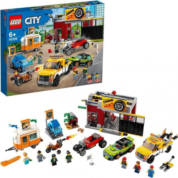 LEGO City 60258 Oto Aksesuar Atölyesi