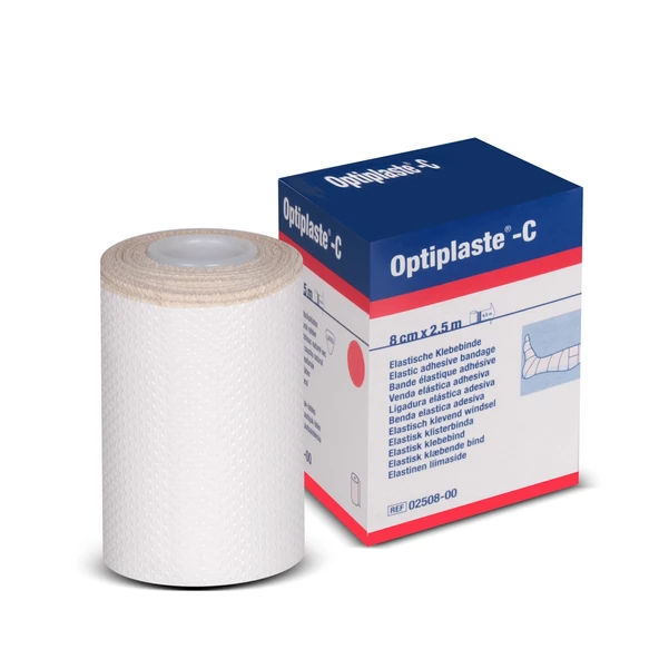 Optiplast C 8cm x 2,5m Bsn Sert Yapışkan Bandaj