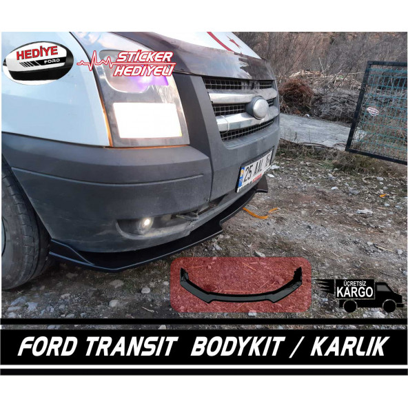 Ford Transit 2003-2013 Ön Tampon Eki Bodykit Karlık Lip