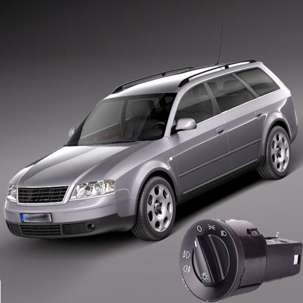 AUDİ A6 FAR ANAHTARI YÜKSEKLİK AYARLI 19972005