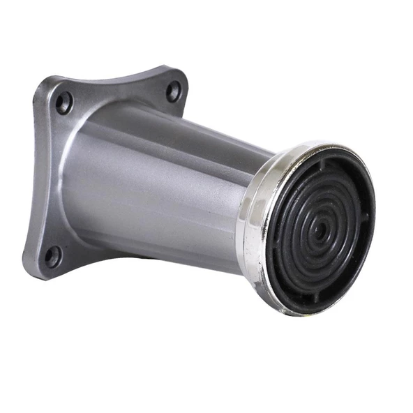 8 Adet Ayarlanabilir Dolap Mobilya Tezgah Koltuk Kanepe Puf Tezgah Ayağı Ayakları 10 Cm Gri Renk - 4