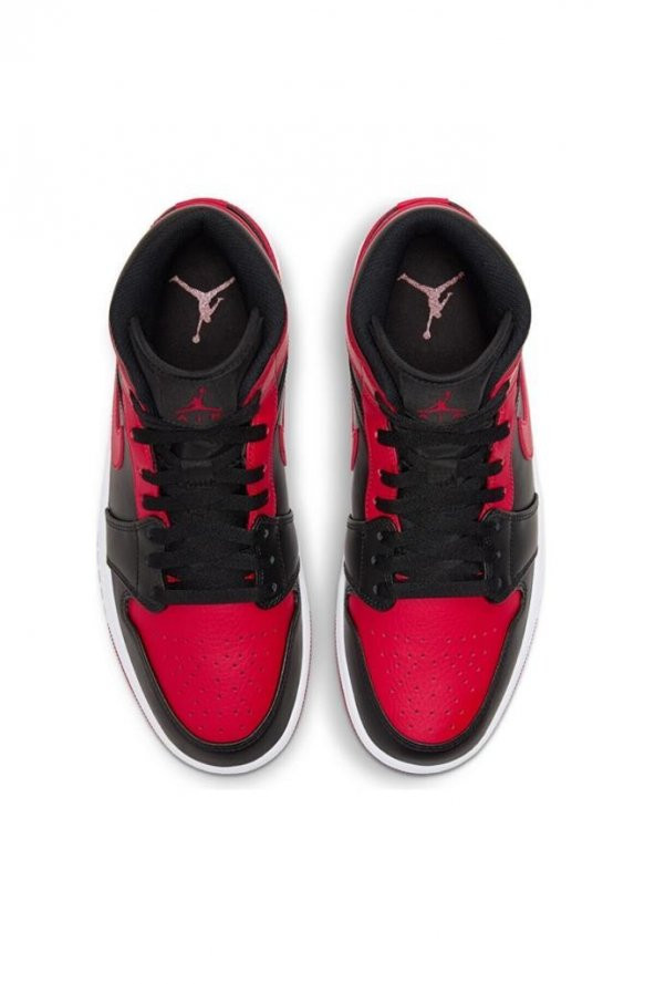 Nike Air Jordan 1 Mid Erkek Spor Ayakkabı 554724-074 - 3