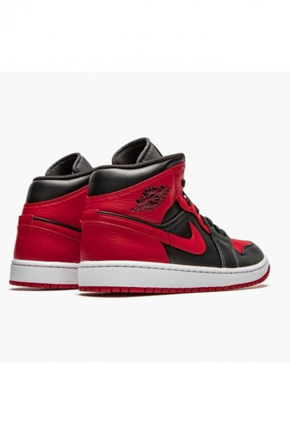 Nike Air Jordan 1 Mid Erkek Spor Ayakkabı 554724-074 - 5