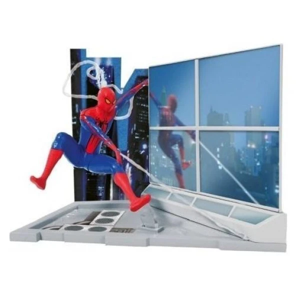 Lisanslı-Klip Kitz SpiderMan Mini Kit 3lü Maket SETİ - 4