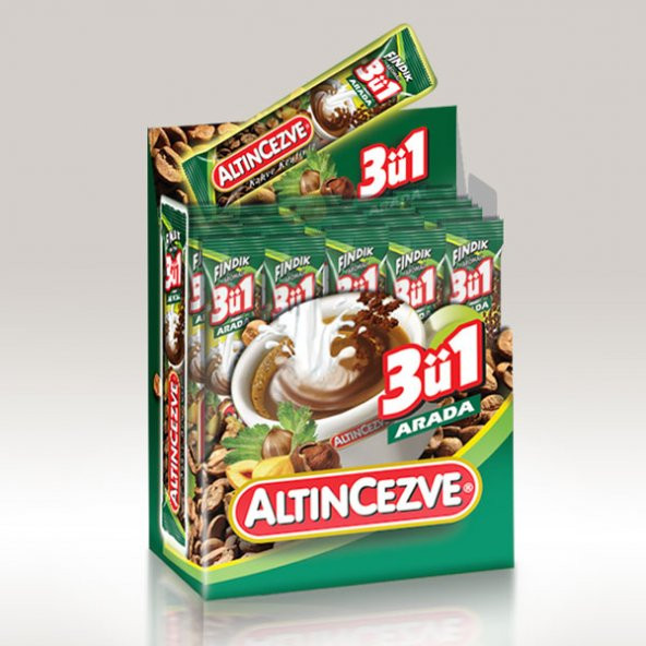 Altıncezve 3ü 1 Arada Fındık Aromalı Kahve 40 x 15 Gr - 2