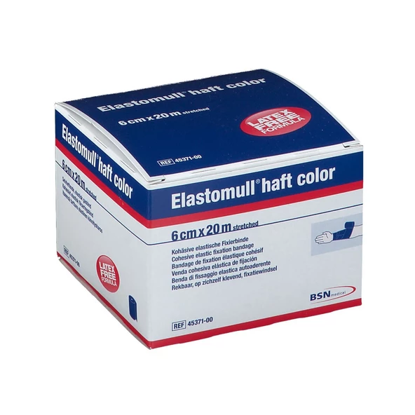 Elastomull Haft LF Bsn Fiksasyon Bandajı 6cm x 20m Mavi - 2