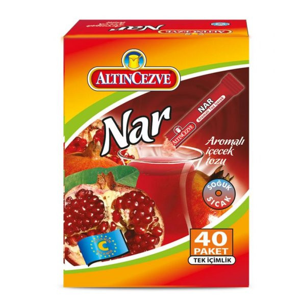 Altıncezve Nar Aromalı Tek İçimlik İçecek Tozu 40 x 1.5 Gr