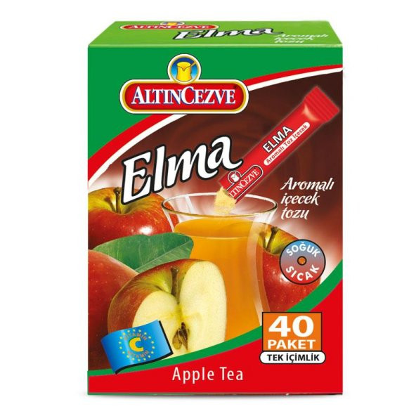Altıncezve Elma Aromalı Tek İçimlik İçecek Tozu 40 x 1.5 Gr
