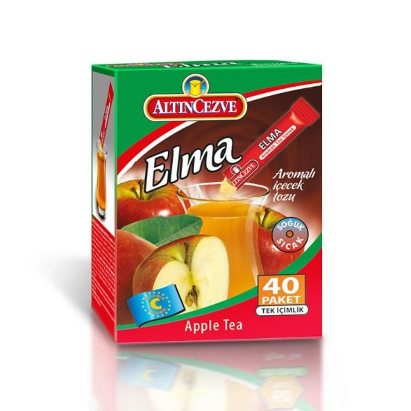 Altıncezve Elma Aromalı Tek İçimlik İçecek Tozu 40 x 1.5 Gr - Resim 2