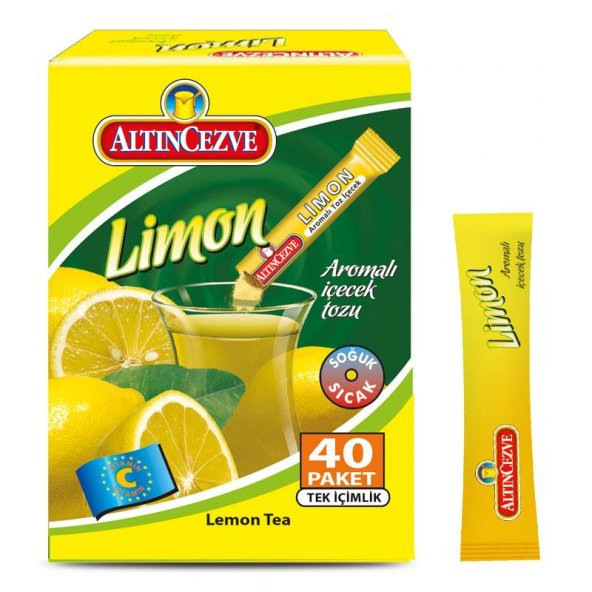 Altıncezve Limon Aromalı Tek İçimlik İçecek Tozu 40 x 1.5 Gr - Resim 2