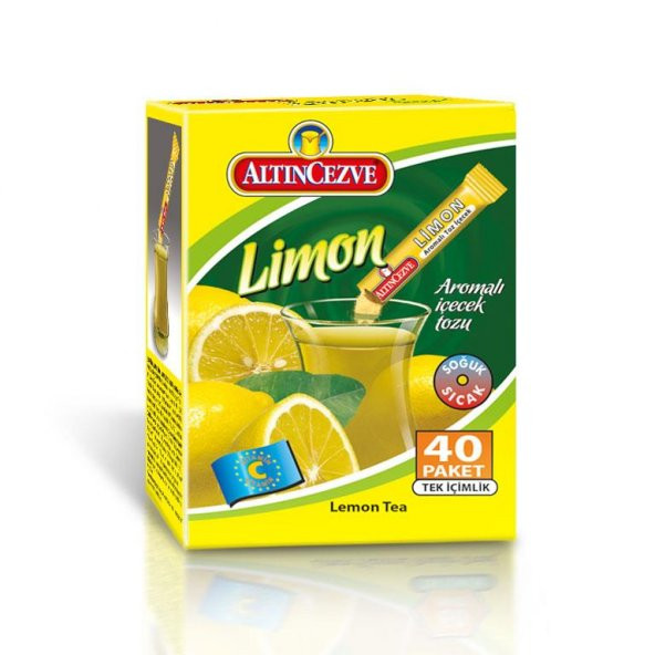 Altıncezve Limon Aromalı Tek İçimlik İçecek Tozu 40 x 1.5 Gr - Resim 3