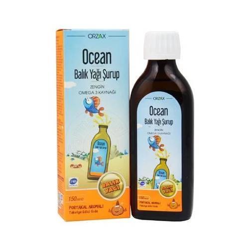 Ocean Omega 3 Balık Yağı Şurup 150 ml