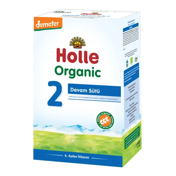 Holle Organik 2 Devam Sütü 600 gr 6-12 Ay - 2