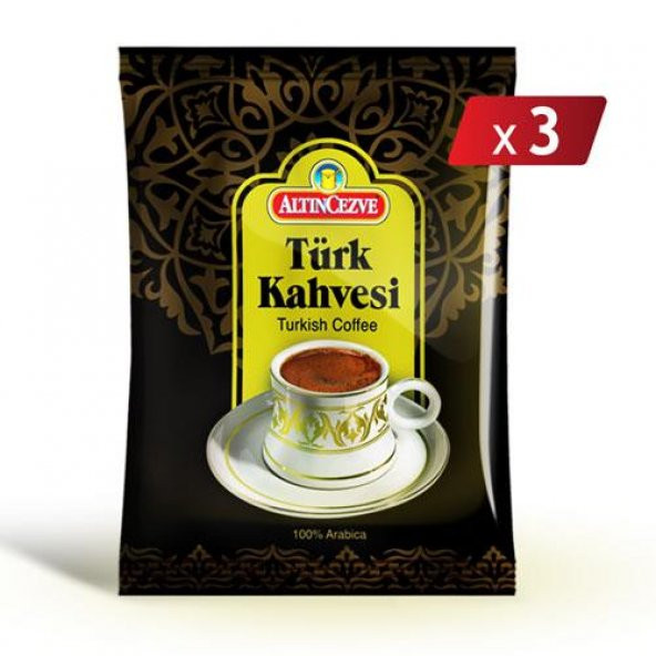 Altıncezve Türk Kahvesi 3 x 100 G