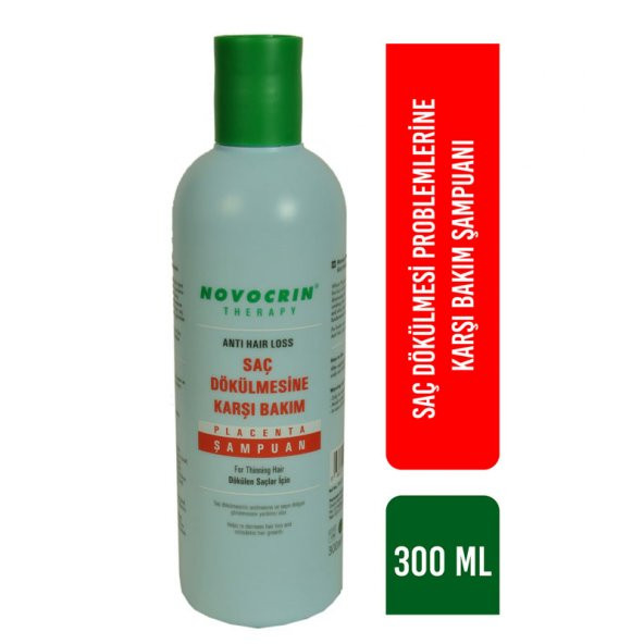 Novocrin Placenta Şampuan Dökülen saçlara 300ml