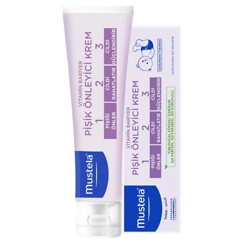 Mustela Vitamin Barrier Cream Tube 50 ml