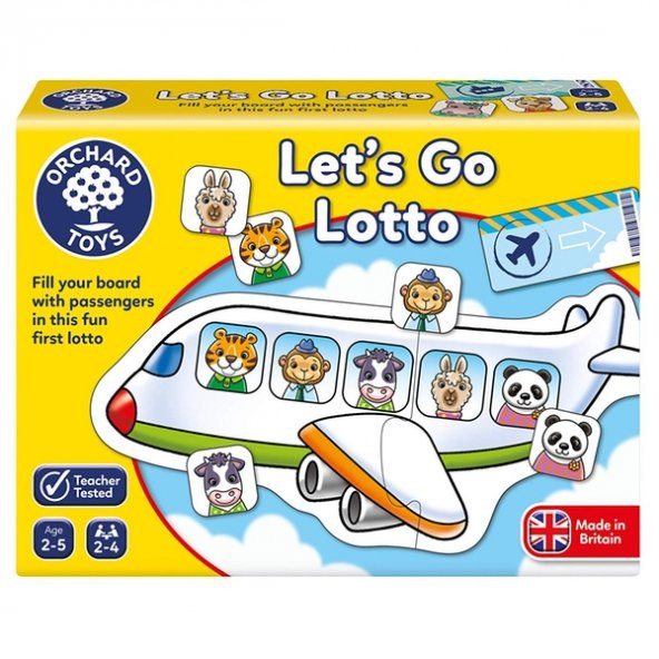 Orchard Toys Lets Go LOTTO 094 2-5 Yaş - 2